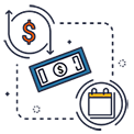 variable rate icon